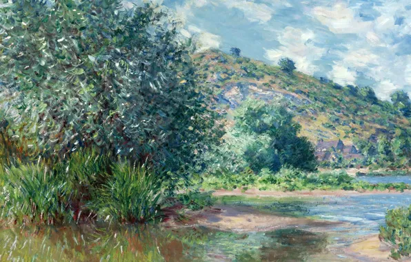 Nature, picture, Claude Monet, Landscape in Port Vila