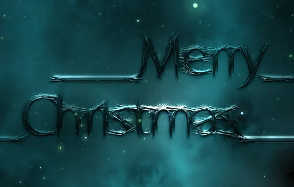 Picture the sky, space, stars, night, fog, style, letters, the dark background