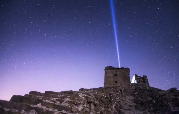 Picture night, China, Great Wall