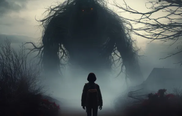 Picture Monster, Girl, Digital art, Supernatural beings, AI art, The Art of Artificial Intelligence, Neural network