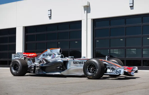 McLaren, 2006, McLaren MP4, Formula-1, Formula 1, F-1, Racing car, Racing car