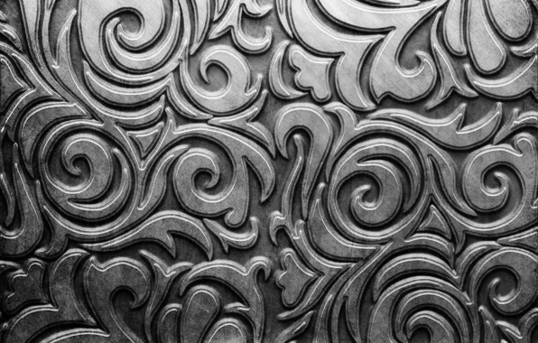 Picture metal, pattern, silver, metal, texture, background, pattern, steel