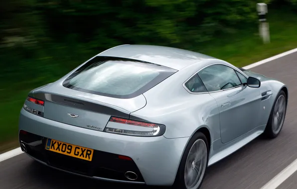Aston Martin, Vantage, Martin, Aston, V12, back