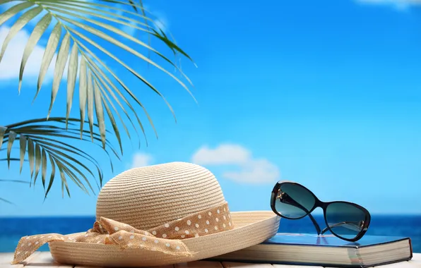 Sea, summer, the sky, clouds, nature