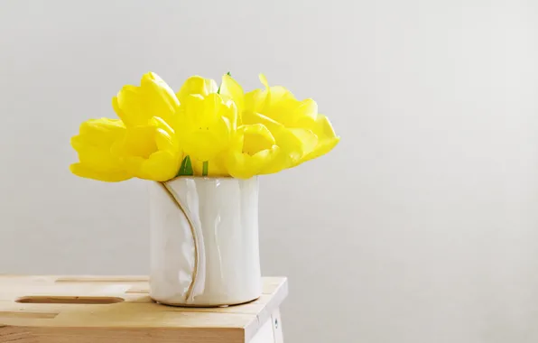 Bouquet, tulips, vase, tulips, vase, bouquet