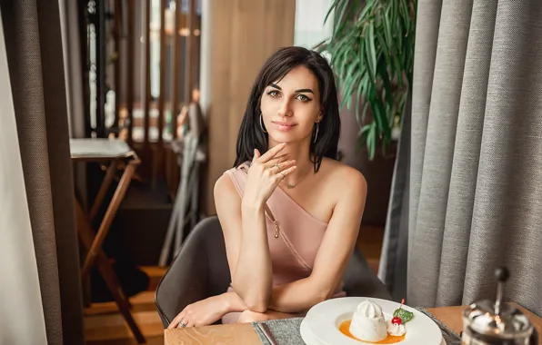Style, model, pretty, brunette, look, A Diakov George