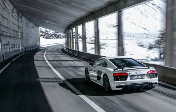 Winter, snow, Audi, winter, snow, R8, audiclub