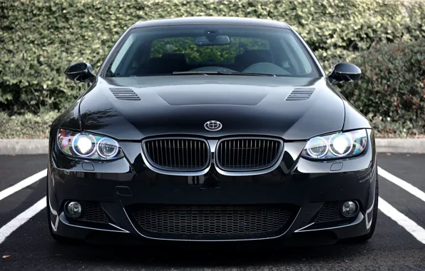 Picture black, BMW, The 3 series