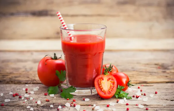 Picture juice, tomatoes, parsley, tomato