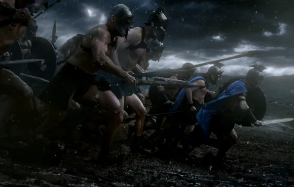 Picture 300 Spartans, battle, warriors, 300, historical, Rise of an Empire, Rise of an Empire