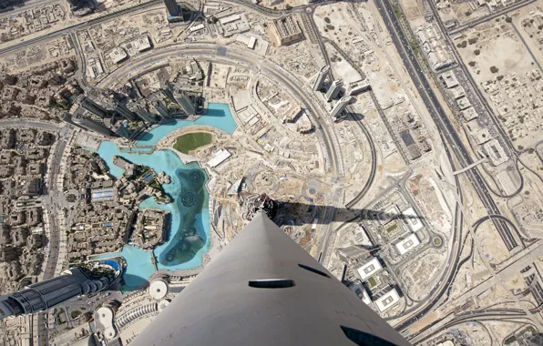 Picture the city, height, skyscraper, Dubai, UAE