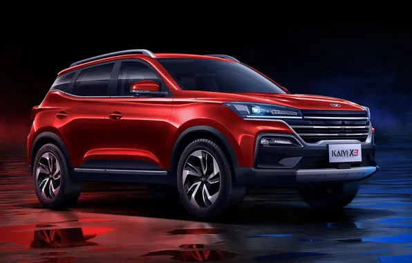 Picture car, crossover, subcompact, Kaiyi, Chinese, Kaiyi X3