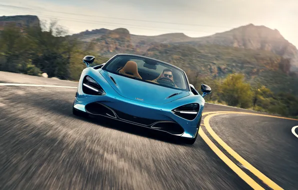 McLaren, supercar, Spider, 720S, 2019