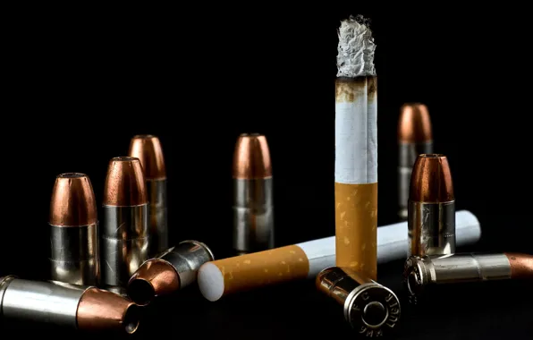 Picture background, cigarette, cartridges