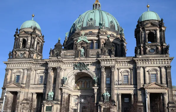 Germany, Berlin, Cathedral, Museum island, Berliner Dom