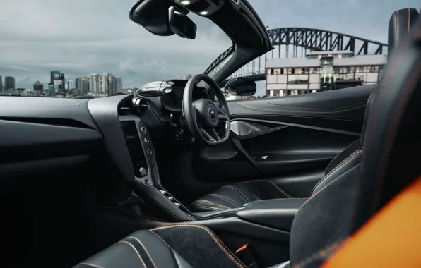 Picture McLaren, car interior, 750S, McLaren 750S Spider