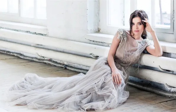 Picture look, girl, dress, Elena Temnikova