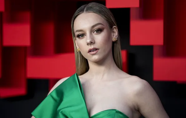 Picture look, girl, face, makeup, actress, Ester Exposito