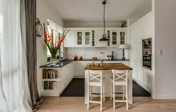 Picture design, interior, kitchen