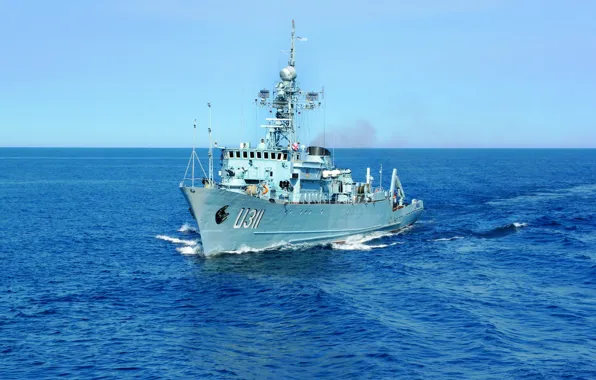 Sea, minesweeper, Cherkassy