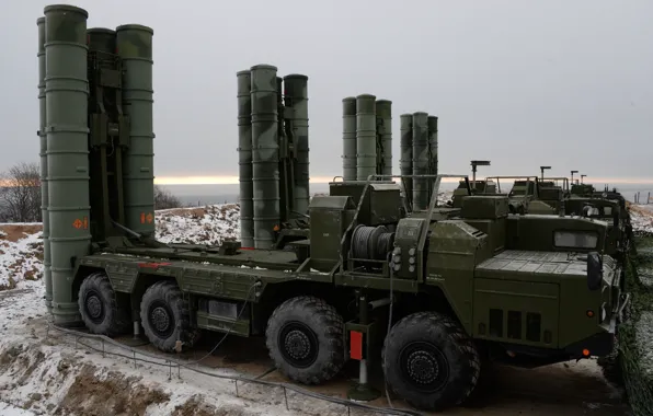 System, S-400, anti-aircraft, Russian, rocket, range, large and medium, "Triumph"