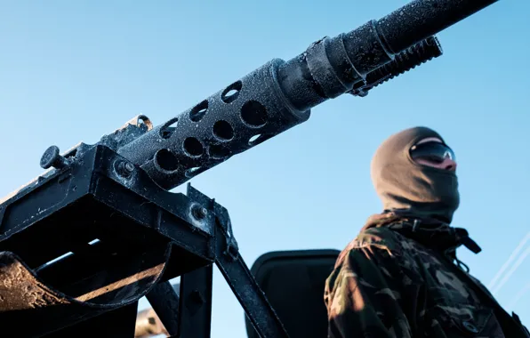 Soldat Raggio Complete Machine Wallpaper cold, soldiers, heavy machine gun for mobile and desktop ...