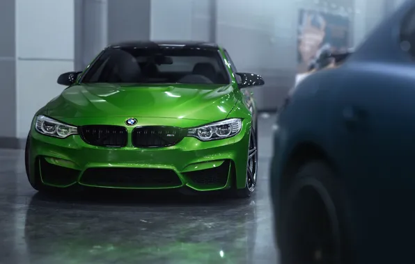 Auto, BMW, Green, Machine, BMW M4, Mikhail Sharov, Transport & Vehicles, by Mikhail Sharov