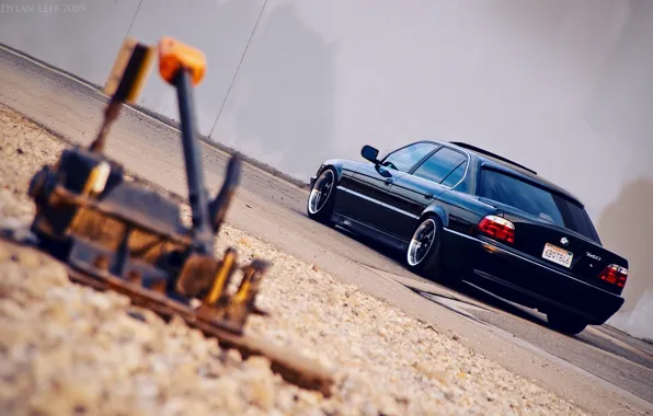 Wallpaper Road Tuning Drives Boomer Seven E38 Bumer Bmw 740 For