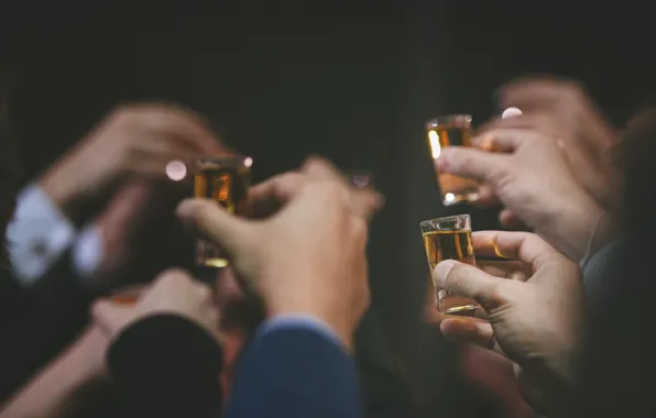 Holiday, hands, drinks
