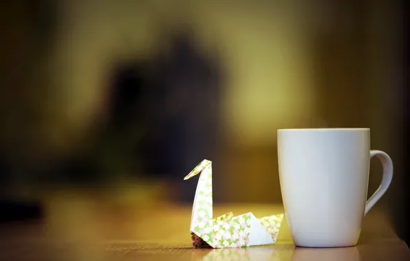 Macro, Cup, crane