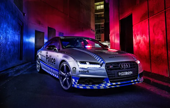 Audi, Audi, police, Police, Sportback