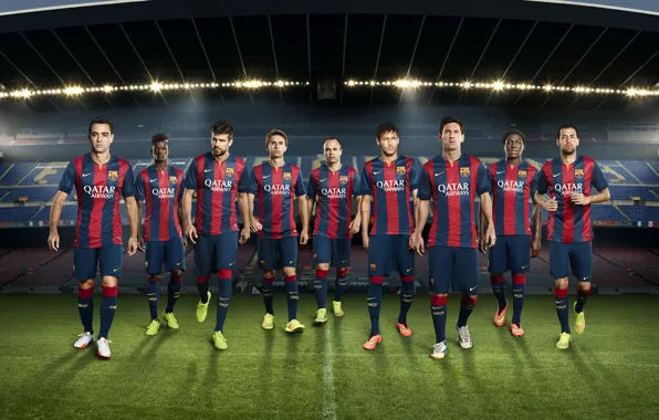 Sport, Football, Lionel Messi, Lionel Messi, Barcelona, Javi, Football, Camp Nou