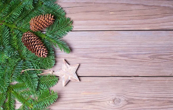 Decoration, tree, tree, New Year, Christmas, Christmas, bumps, wood