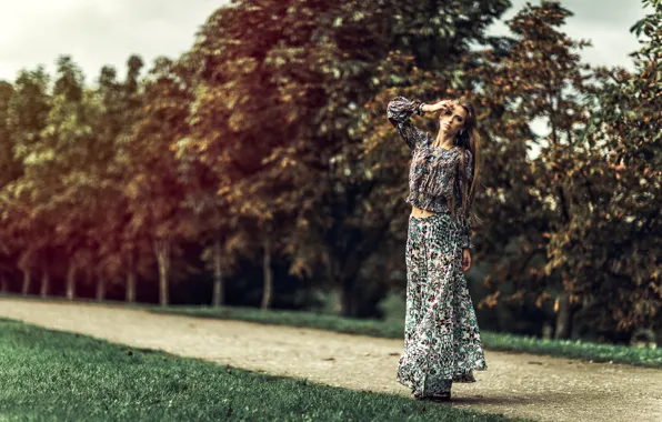 Picture pose, style, Park, model, FotoMėgėjas, Rosita Arelytė