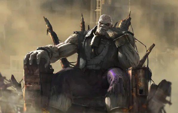 Zombies, the throne, DC Comics, Solomon Grundy, Comics, supervillain, Solomon Grundy