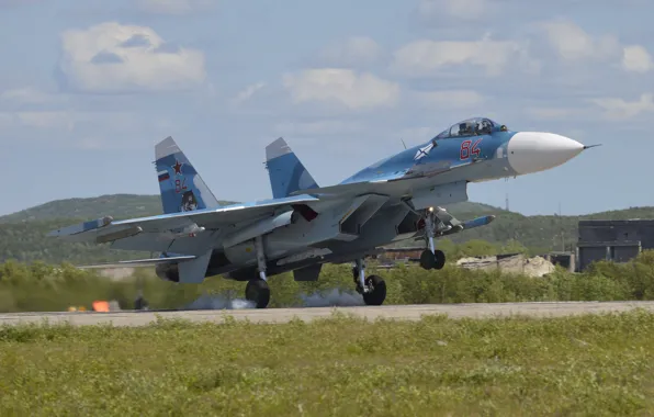 Aviation, fighter, Su-33, Flanker-D