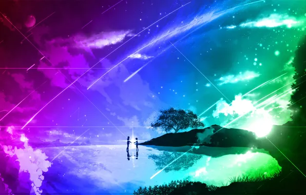 Love, romance, art, two, Kimi no VA On, Your name