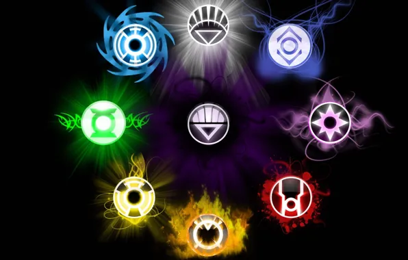 Picture lights, love, life, symbol, will, death, fear, lanterns