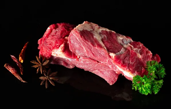 Premium AI Image | beef HD wallpaper photographic image