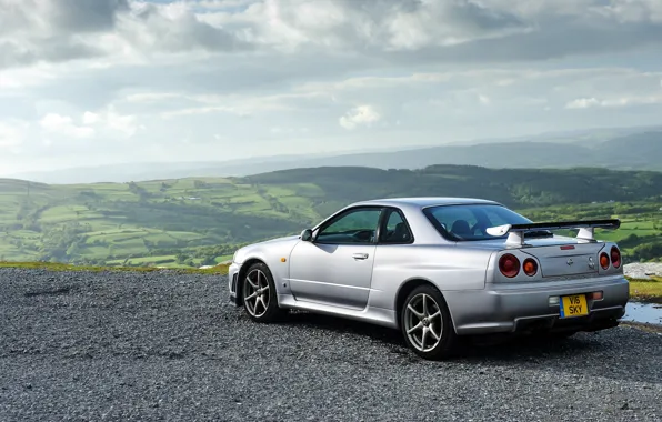 Nissan, GT-R, Nissan, Skyline, skyline, BNR34, V-spec, 1999