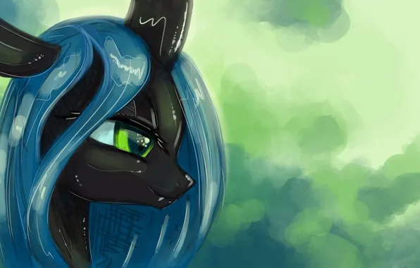 Picture author, pony, My little pony, KP-ShadowSquirrel, Chrysalis