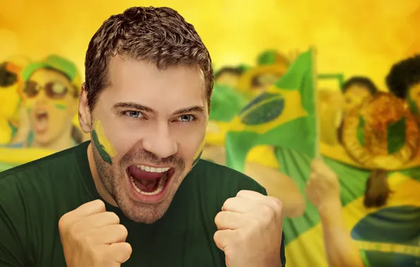 Football, fans, Brasil, FIFA