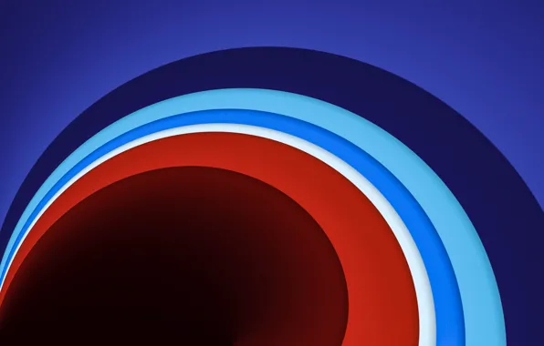 Circles, abstraction, Abstract, Circle, Colorful Lines