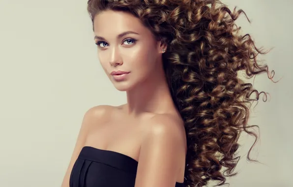 Look, girl, pose, model, hair, portrait, makeup, hairstyle