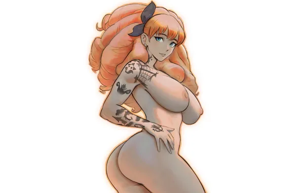 Girl, sexy, boobs, anime, nude, erotic, attractive, beatiful