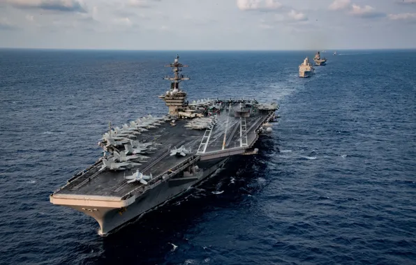 Aircraft carrier, USS Theodore Roosevelt, CVN 71