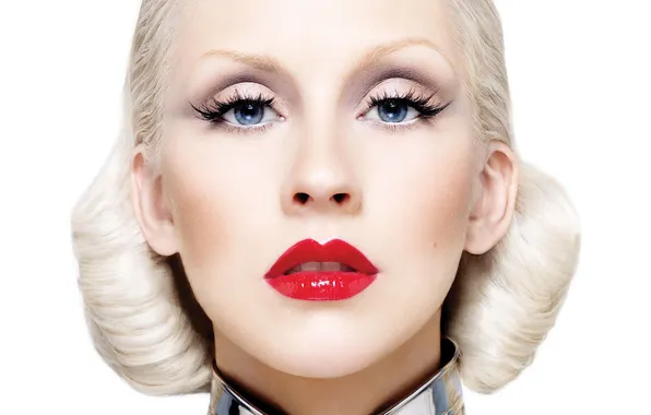 Girl, face, blonde, singer, Christina Aguilera, Christina Aguilera, celebrity