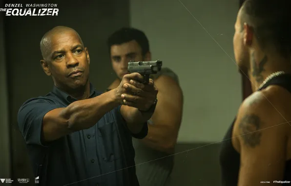 Picture gun, weapons, action, Denzel Washington, Denzel Washington, The Equalizer, The great equalizer, Robert McCall