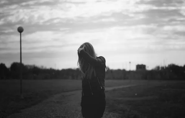 Model, photographer, monochrome, black and white, Pro photo
