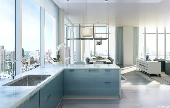 Wallpaper design, style, interior, megapolis, living space for mobile ...